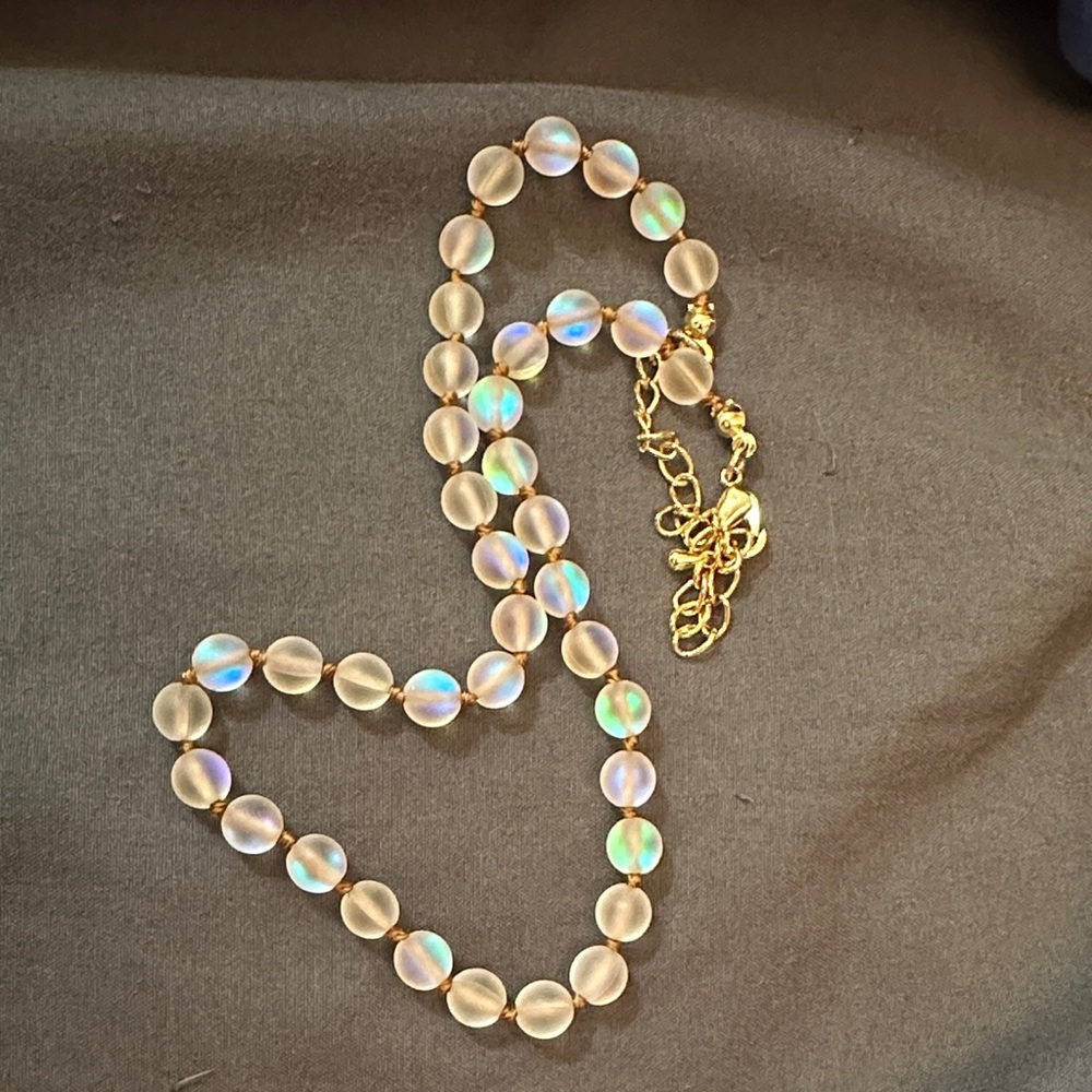 Mystic Opal Beaded Necklace - Picture 3 of 3
